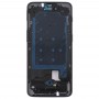 Bezel מסגרת LCD מכסה טיימינג עם Side מפתח עבור OnePlus 6T (שחור)