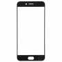 מסך קדמי עדשת זכוכית חיצונית עבור OPPO A77 - A77T (שחורה)