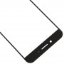 מסך קדמי עדשת זכוכית חיצונית עבור OPPO A77 - A77T (שחורה)