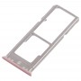 2 x SIM Card מגש + מיקרו SD כרטיס מגש עבור A77 OPPO (Rose Gold)