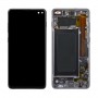 מסך LCD ו Digitizer מלא עצרת עם מסגרת עבור גלקסי S10 + (שחור)