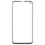 Outer Glass Lens המסך הקדמי עבור גלקסי S10e SM-G970F - DS. SM-G970U. SM-G970W (שחור)