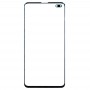 Outer Glass Lens המסך הקדמי עבור גלקסי S10 + SM-G975F - DS. SM-G975U. SM-G975W (שחור)