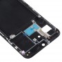 מכסה טיימינג פלייט Bezel מסגרת LCD עבור גלקסי A40 (שחור)