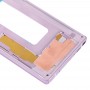 פלייט Bezel מסגרת התיכון עם מפתחות Side עבור סמסונג גלקסי Note9 SM-N960F - DS. SM-N960U. SM-N9600 - DS (סגול)