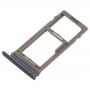 SIM Card מגש + מיקרו SD כרטיס מגש עבור Note9 גלקסי (כחול)