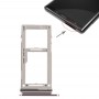 SIM Card מגש + כרטיס SIM מגש - Micro SD כרטיס מגש עבור Note9 גלקסי (סגול)