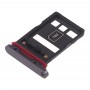 SIM Card מגש + NM קארד מגש עבור Huawei P30 Pro (שחור)
