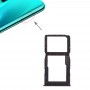 SIM Card מגש + כרטיס SIM מגש - Micro SD כרטיס עבור Huawei P30 לייט (גריי)