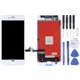 מסך LCD מקורי Digitizer מלאה העצרת עבור 8 iPhone (לבן)