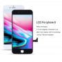 מסך LCD מקורי Digitizer מלאה העצרת עבור 8 iPhone (לבן)