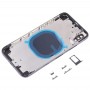 חזרה השיכון כיסוי עם SIM Card מגש ו מפתחות Side עבור iPhone X (אדום)
