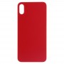 חזרה סוללה כיסוי עם דבק iPhone XS מקס (האדום)