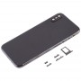 כריכה אחורית עם מצלמה עדשה ו SIM Card מגש ו סייד מפתחות עבור iPhone XS (שחור)