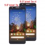 מסך LCD הדיגיטלי מלא עצרת עבור Google פיקסל 3a XL (שחור)