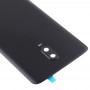 חזרה סוללה מקורית כיסוי עם מצלמת עדשה עבור OnePlus 6T (חלבי שחור)