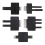 QIANLI iBridge FPC מבחן בכבלים (Touch - מסך + אחורי מצלמה + קדמי מצלמה + טעינה נמל + רמקול ומיקרופון) עבור iPhone X