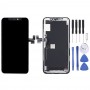 OLED מסך LCD חומר Digitizer מלא עצרת עם מסגרת עבור iPhone 11 Pro (שחור)