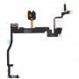 לחצן Power ו פנס Flex Cable ו מיקרופון Flex כבל לאייפון 11 Pro