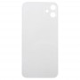 חלבי זכוכית שקופה סוללת כריכה אחורית עבור 11 iPhone (שקופה)