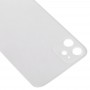 חלבי זכוכית שקופה סוללת כריכה אחורית עבור 11 iPhone (שקופה)