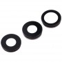 3 PCS Bezel מצלמה חזרה עם עדשה כיסוי לאייפון 11 Pro - 11 מקס פרו