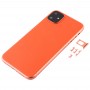 חזרה השיכון כיסוי עם מראה חיקוי של I11 עבור XR iPhone (עם כרטיס SIM מגש ו מפתחות Side) (אלמוג)