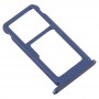 SIM Card מגש + כרטיס SIM מגש - Micro SD כרטיס מגש עבור נוקיה 7.1 - TA 1100 TA-1096 TA-1095 TA-1085 TA-1097 (כחול)