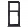 SIM Card מגש + כרטיס SIM מגש - Micro SD כרטיס מגש עבור נוקיה 6 TA-1000 TA-1003 TA-1021 TA-1025 TA-1033 TA-1039 (שחור)