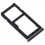 SIM Card מגש + כרטיס SIM מגש - Micro SD כרטיס מגש עבור נוקיה 6 TA-1000 TA-1003 TA-1021 TA-1025 TA-1033 TA-1039 (שחור)