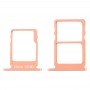 SIM Card מגש + כרטיס SIM מגש + מיקרו SD כרטיס מגש עבור נוקיה 5 - N5 TA-1024 TA-1027 TA-1044 TA-1053 (אורנג )