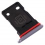 SIM Card מגש + כרטיס SIM מגש עבור OnePlus 7T (כסף)