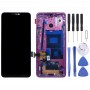 מסך LCD ו Digitizer מלא עצרת עם מסגרת עבור LG G7 ThinQ - G710 G710EM G710PM G710VMP (אדום)