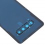 חזרה סוללה כיסוי עם מצלמה עדשה עבור גלקסי S10 + (שחור)