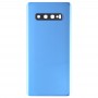 חזרה סוללת כיסוי עם מצלמת עדשה עבור גלקסי S10 + (כחולה)