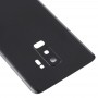 חזרה סוללה כיסוי עם מצלמה עדשה עבור גלקסי S9 + (שחור)