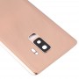 חזרה סוללת כיסוי עם מצלמת עדשה עבור גלקסי S9 + (זהב)