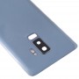 חזרה סוללה כיסוי עם מצלמה עדשה עבור גלקסי S9 + (כחול)