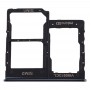 SIM Card מגש + כרטיס SIM מגש + מיקרו SD כרטיס מגש עבור A40 גלקסי (שחור)