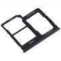 SIM Card מגש + כרטיס SIM מגש + מיקרו SD כרטיס מגש עבור A40 גלקסי (שחור)