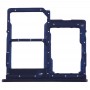 SIM Card מגש + כרטיס SIM מגש + מיקרו SD כרטיס מגש עבור A40 גלקסי (כחול כהה)