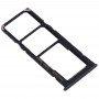 SIM Card מגש + כרטיס SIM מגש + מיקרו SD כרטיס מגש עבור גלקסי A20 A30 A50 (שחור)