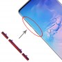 10 סט סייד מפתחות עבור גלקסי S10 - גלקסי S10 + (אדום)