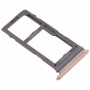 SIM Card מגש + מיקרו SD כרטיס מגש עבור גלקסי S10 + - S10 - S10e (Rose Gold)