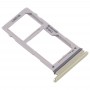 SIM Card מגש + כרטיס SIM מגש - Micro SD כרטיס מגש עבור גלקסי S10 + - S10 - S10e (זהב)