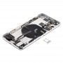 עצרת סוללת כריכה אחורית (עם מקשי Side ו לחצן Power + Volume Button Flex Cable ו Wireless טועה מודול ו Motor ו טעינת נמל ו Loud רמקול ו כרטיס מגש ו מצלמת עדשת כיסוי) עבור iPhone 11 Pro (כסף)