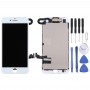 מסך LCD ו Digitizer מלא עצרת כוללים מצלמה קדמית עבור iPhone 8 (לבנה)