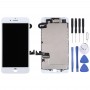 מסך LCD ו Digitizer מלא עצרת כוללים מצלמה קדמית עבור iPhone 8 פלוס (לבן)