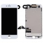 מסך LCD ו Digitizer מלא עצרת כוללים מצלמה קדמית לאייפון 7 (לבן)