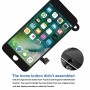 מסך LCD ו Digitizer מלא עצרת כוללים מצלמה קדמית לאייפון 7 (לבן)